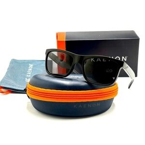 Men’s Kaenon Clarke  Polarized Black on Black Sunglasses  SR91 Clearest Lens 331
